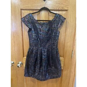 Minkpink Women's Sparkly Black Dress Med Mini Formal Cocktail Party Prom Dance